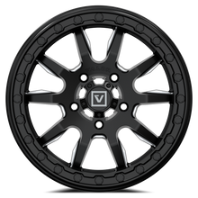 V15 Satin Black UTV Wheel - Valor Offroad