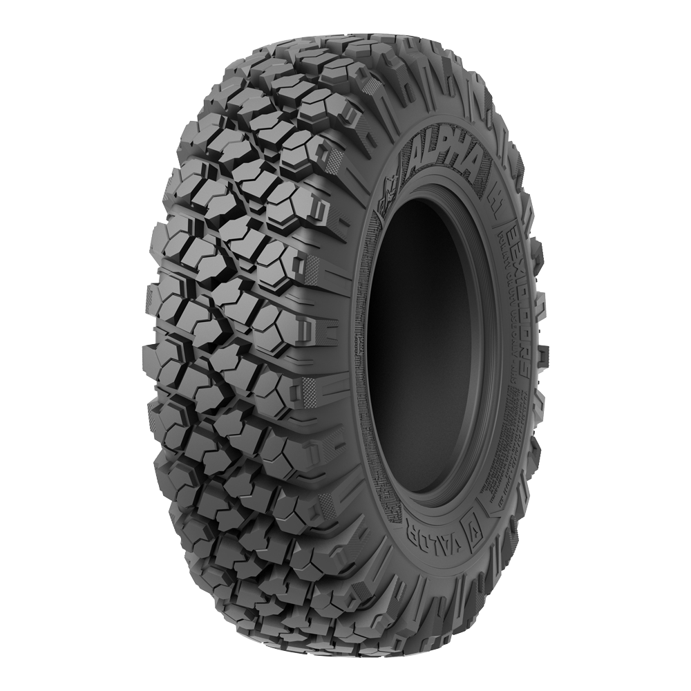 Alpha on 15x7 V13 SB UTV Wheel and Tire Kit