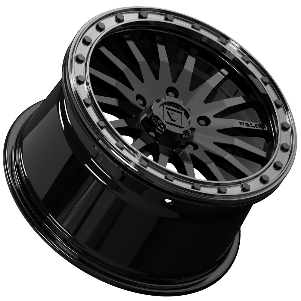 Alpha on 15x8 V06 GB UTV Wheel and Tire Kit