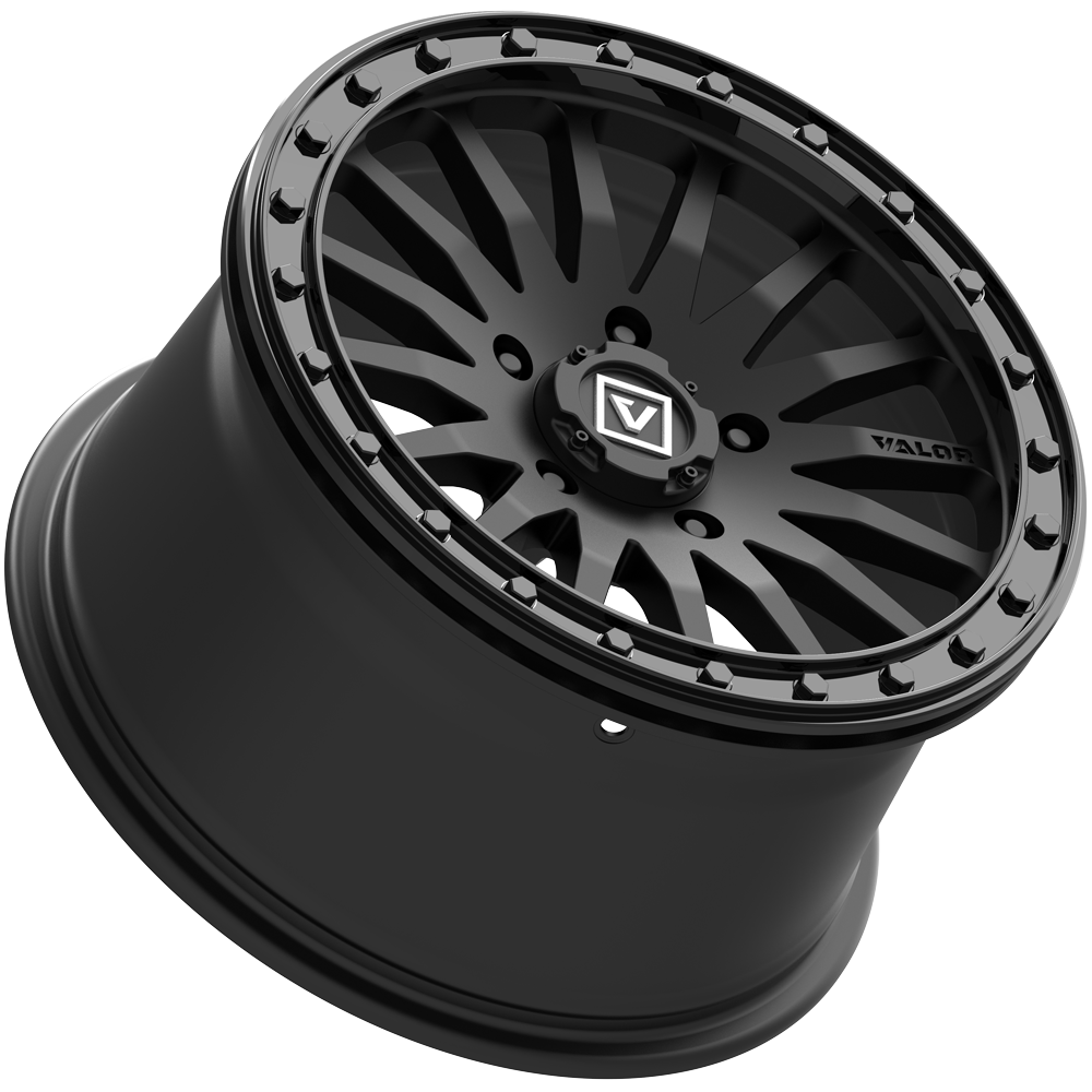 Alpha on 15x8 V06 SB UTV Wheel and Tire Kit