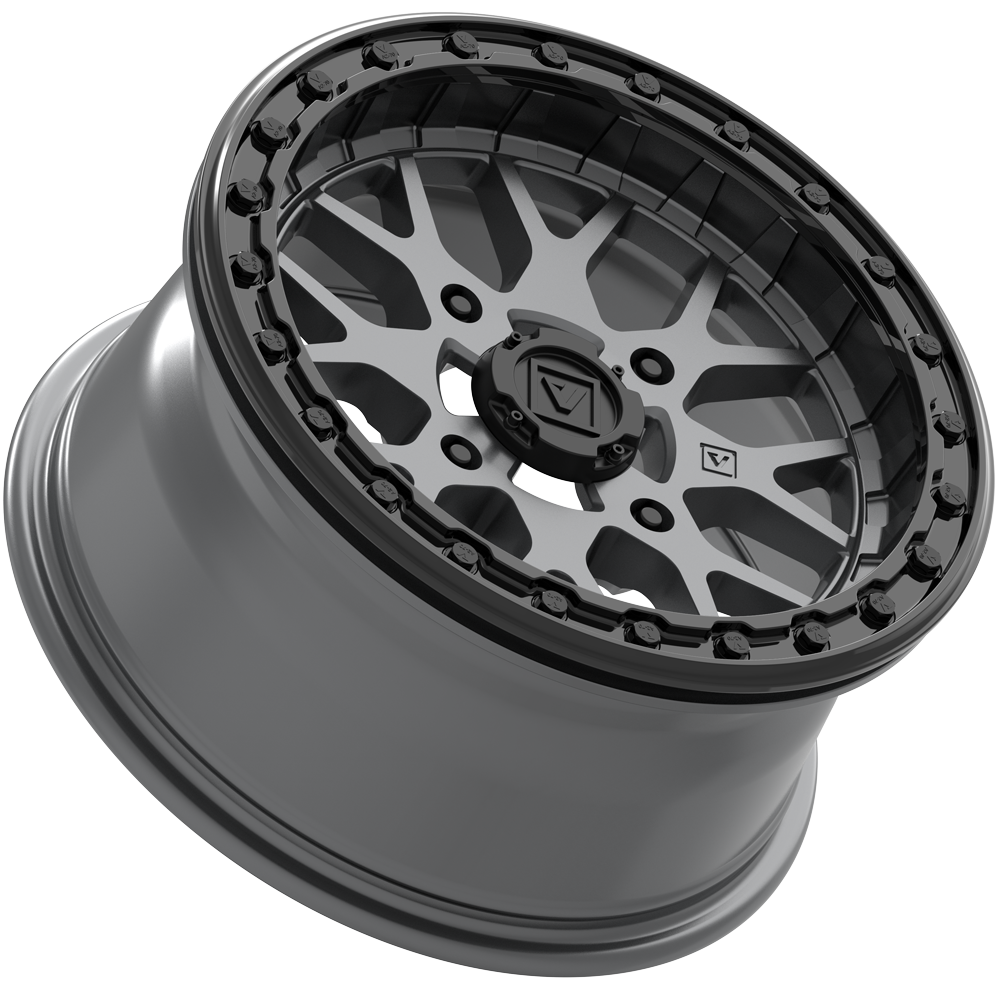 Alpha on 15x7 V07 SG UTV Wheel and Tire Kit