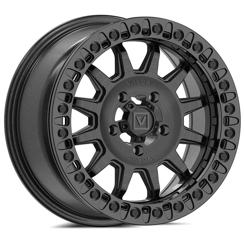 Alpha on 15x7 V09 BC UTV Wheel and Tire Kit
