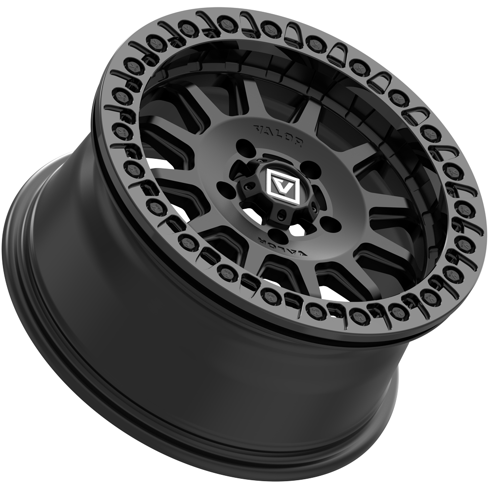 Alpha on 15x7 V09 SB UTV Wheel and Tire Kit