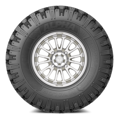 Alpha on 15x7 V14 RM UTV Wheel and Tire Kit - Valor Offroad