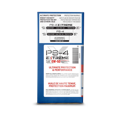 Polaris Full Synthetic Oil Change Kit, 3 Qts. PS-4 Extreme 0W-50 Engine Oil, 1 Oil Filter and Crush Washer - 2890058